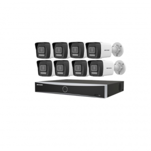 باقة التميز: 8 كاميرات مراقبة هيكفيجن IP بدقة 6 ميجابكسل
